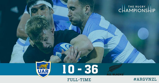 Los Pumas v All Blacks